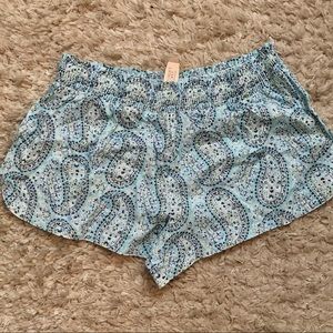 NWT Victoria’s Secret Paisley Lounge Shorts